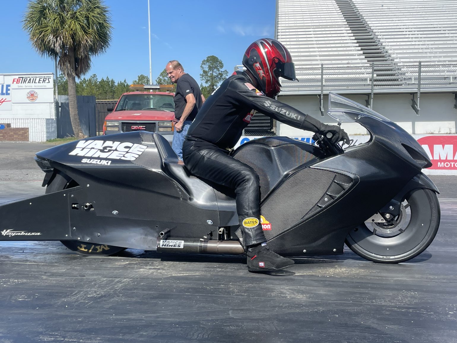 NHRA Approves New Suzuki Hayabusa Bodywork Vance Hines Team