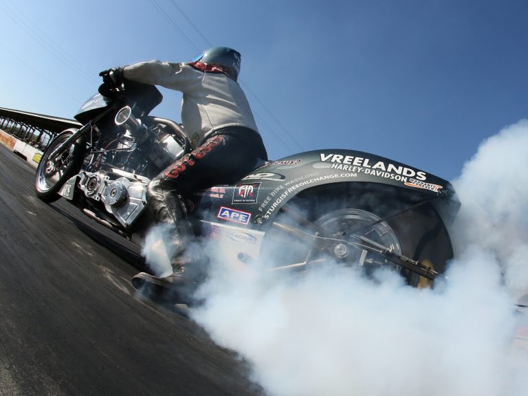 Good Times and Old School Harley Drag Racing in Bowling Green Drag