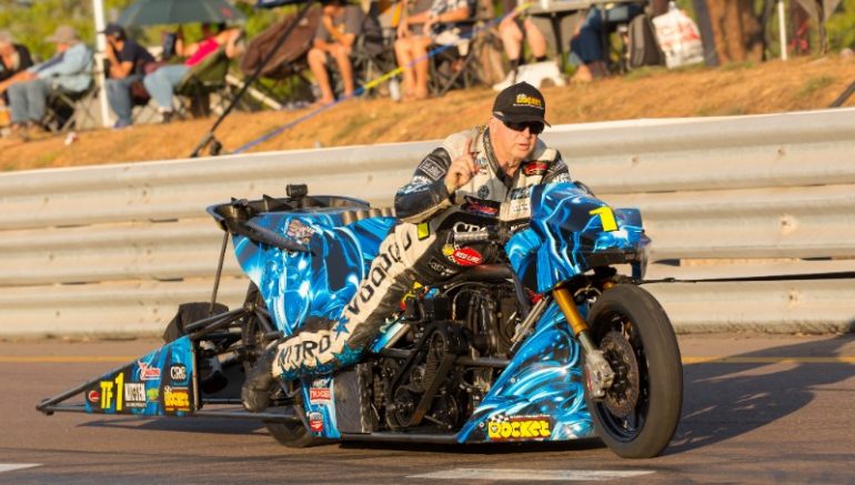 Chris Matheson’s Top Fuel Motorcycle Resets Track Record At Darwin’s ...