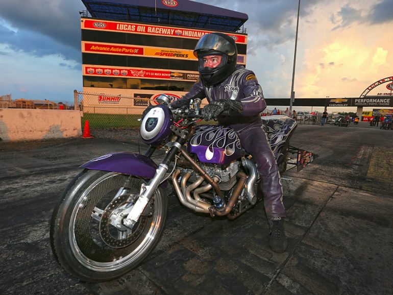 top gas drag bike