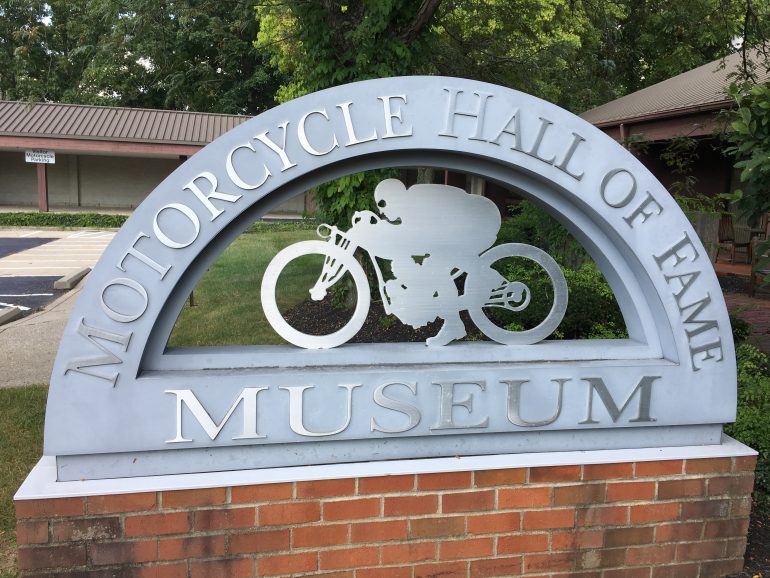 AMA Museum and Hall of Fame Tour Drag Bike News