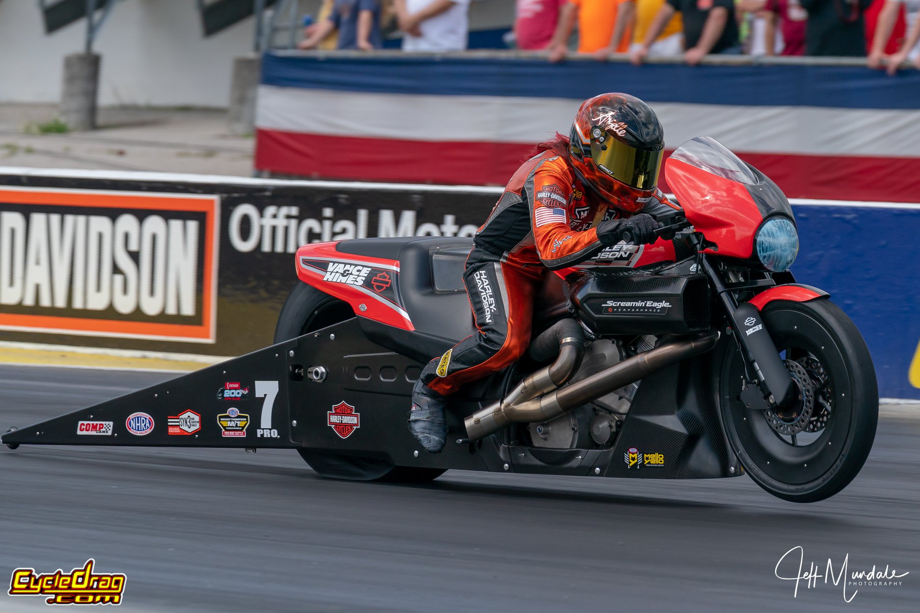 Angelle Sampey Upgraded to All 16 Races With Vance & Hines Harley Team ...