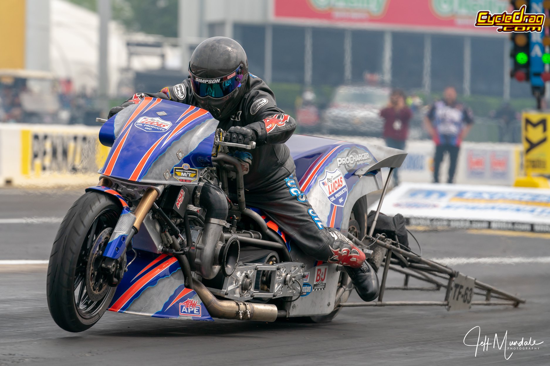 Jay Turner Wins First Race With New Supercharged “Lucky 7” Top Fuel ...