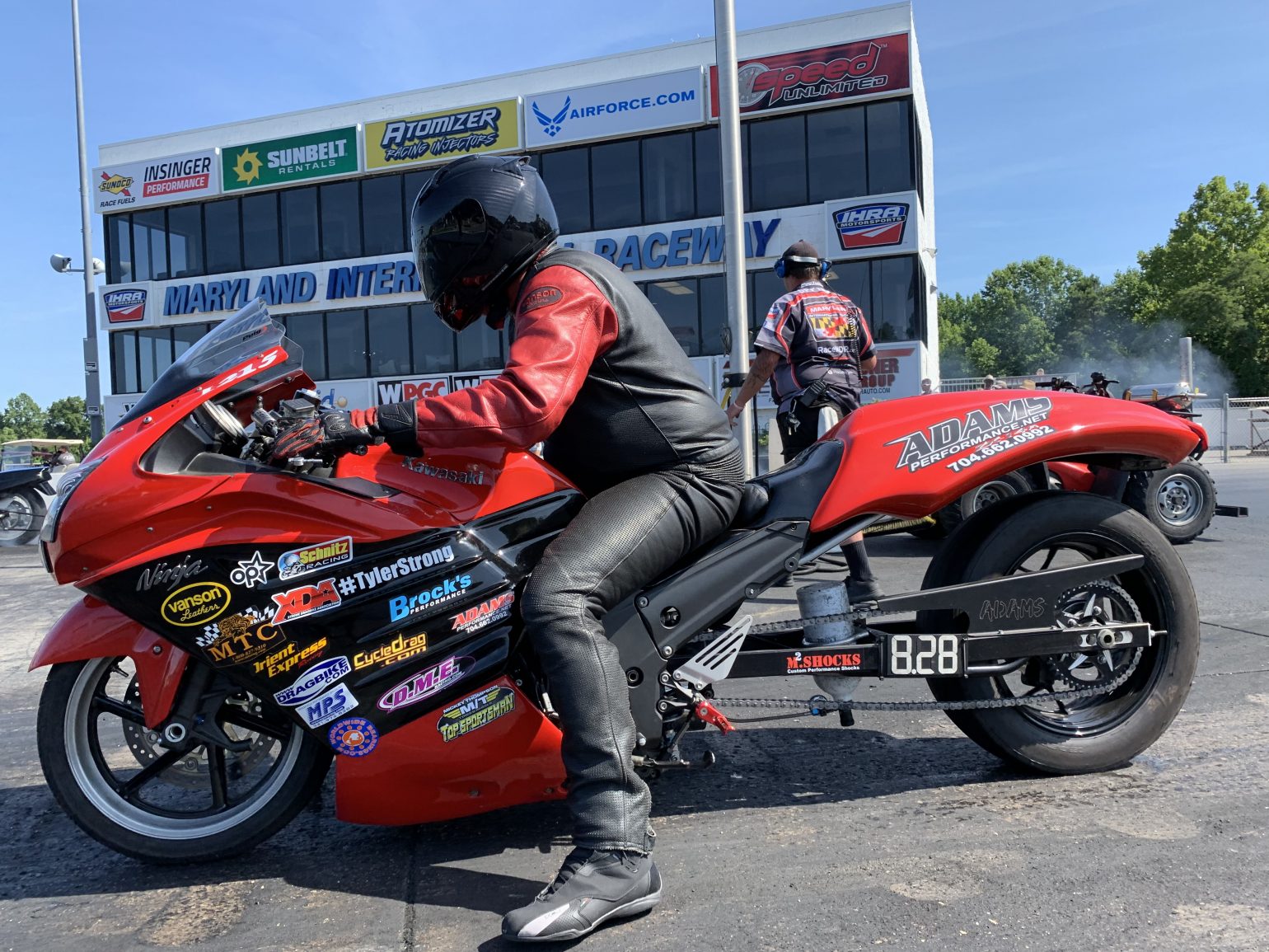 Street Tire Drag Bike Reaches 6 42 Jeremy Teasley And Company Stun At