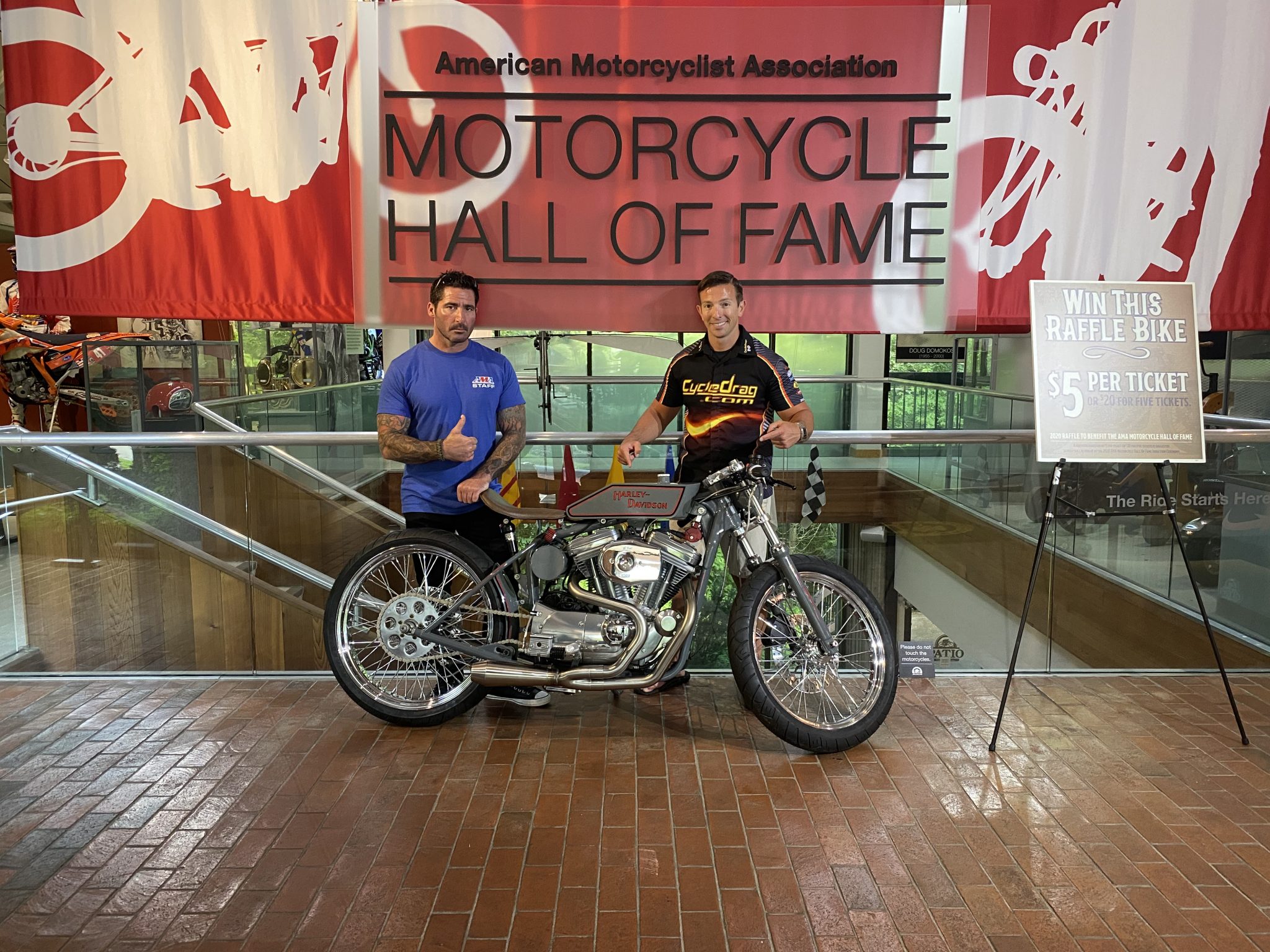 AMA Motorcycle Hall Of Fame Museum VIP Behind The Scenes Tour – Drag ...