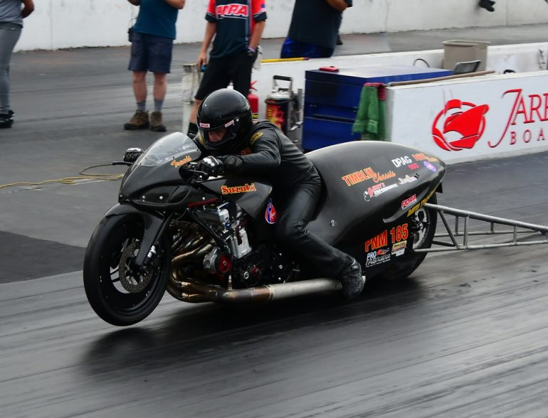 Timblin Chassis’ Travis Davis Gets Top PDRA Spot – Drag Bike News