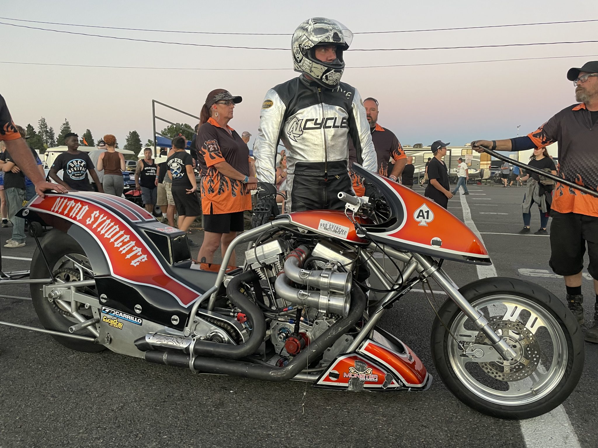 Fuel Harleys Put On a Show in Woodburn – Drag Bike News