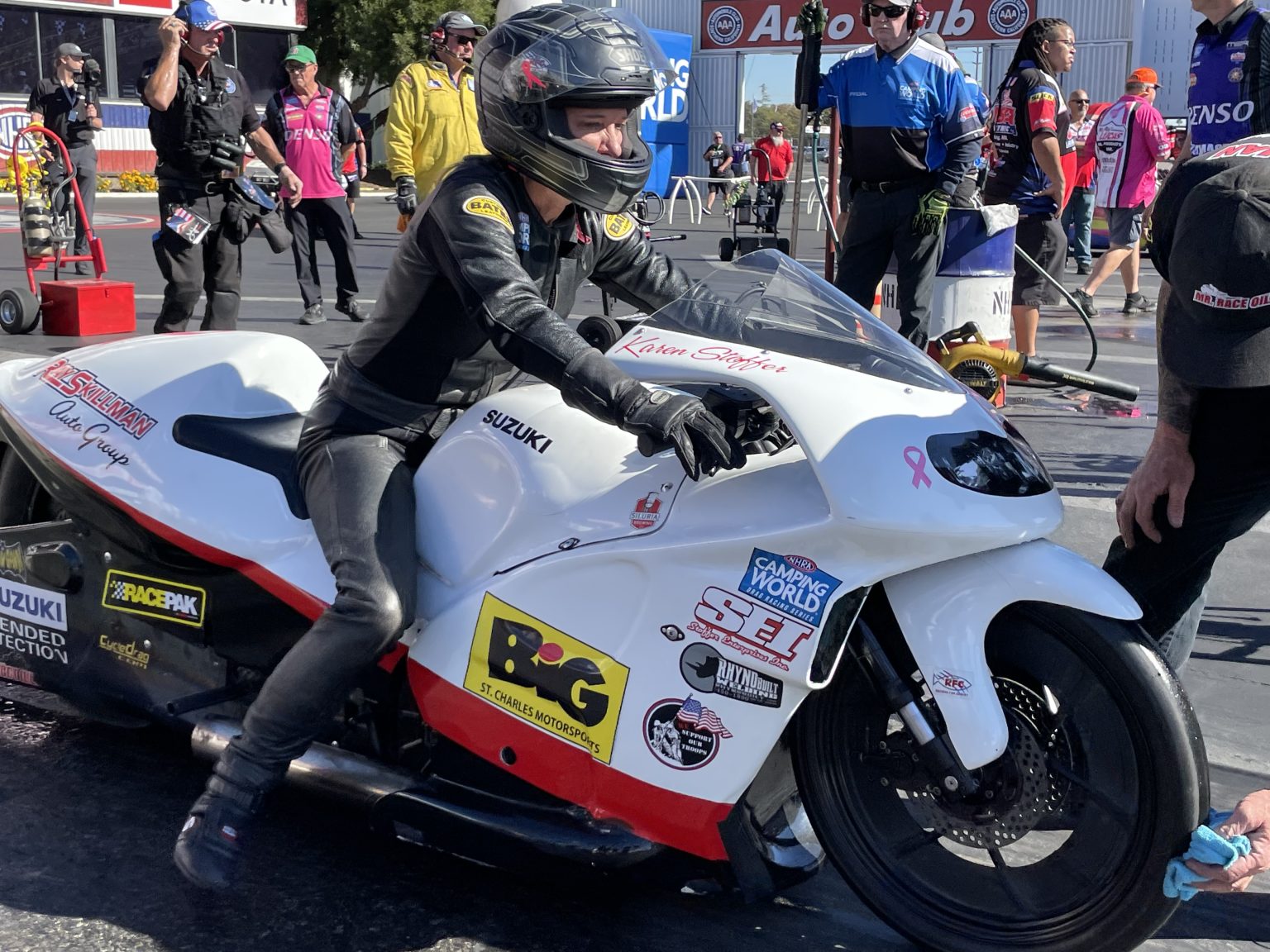 Karen Stoffer Flips The Script For Championship Sunday – Drag Bike News