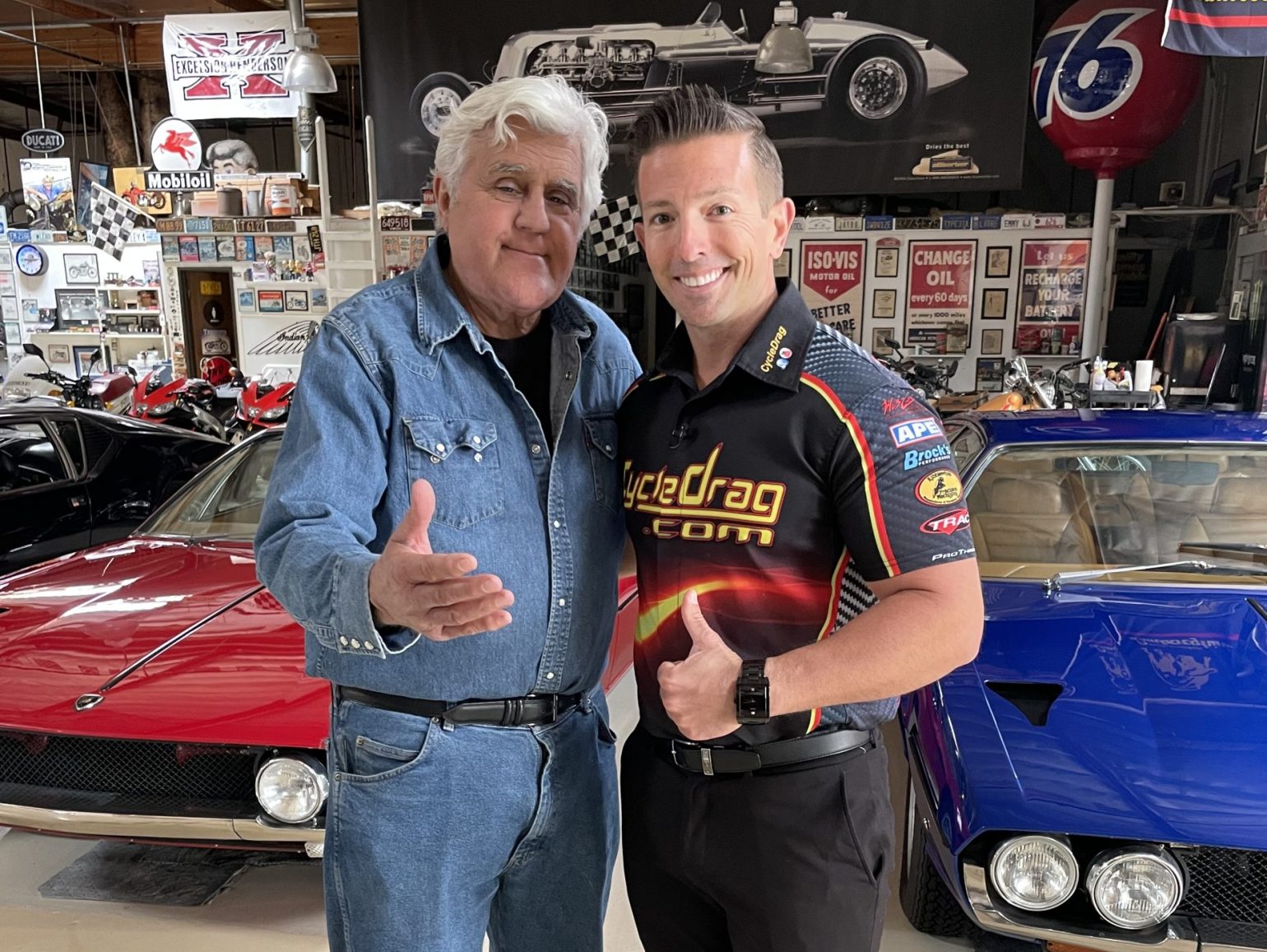 Inside Jay Leno’s Motorcycle Collection – Drag Bike News