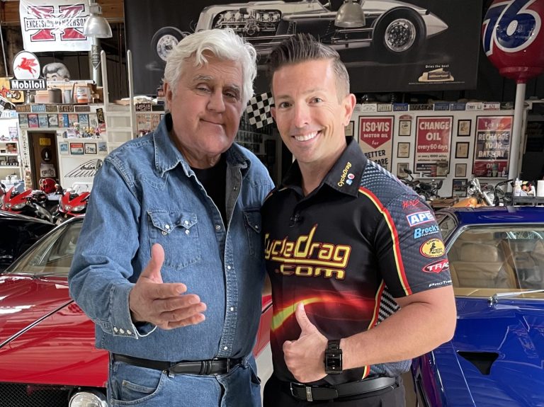 Inside Jay Leno’s Motorcycle Collection – Drag Bike News