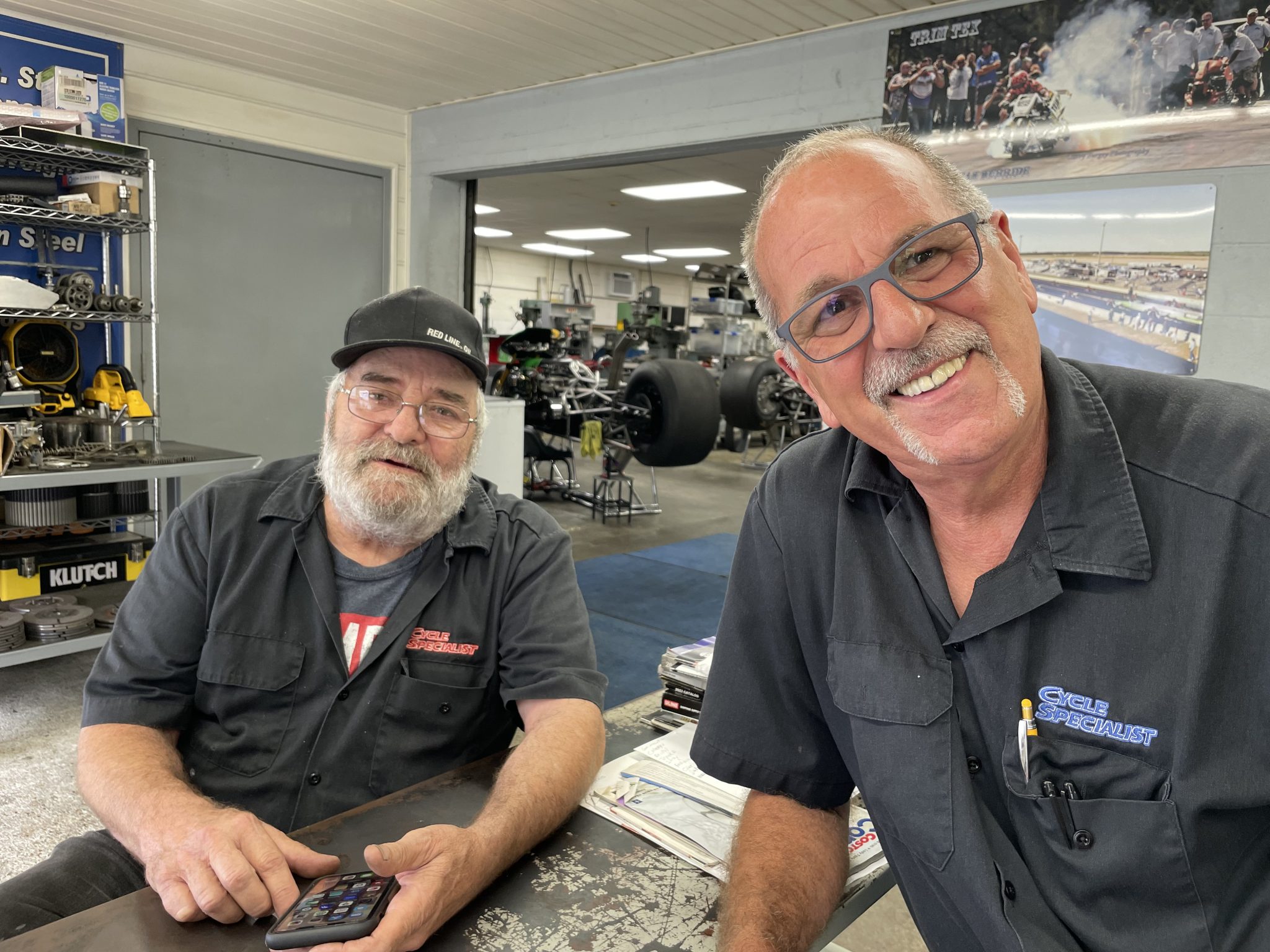 Larry “Spiderman” McBride Shop Tour and In-Depth Interview – Drag Bike News