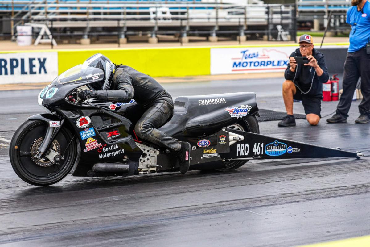 Chris Bostick and Malcolm Phillips Team Up for Texas Race – Drag Bike News