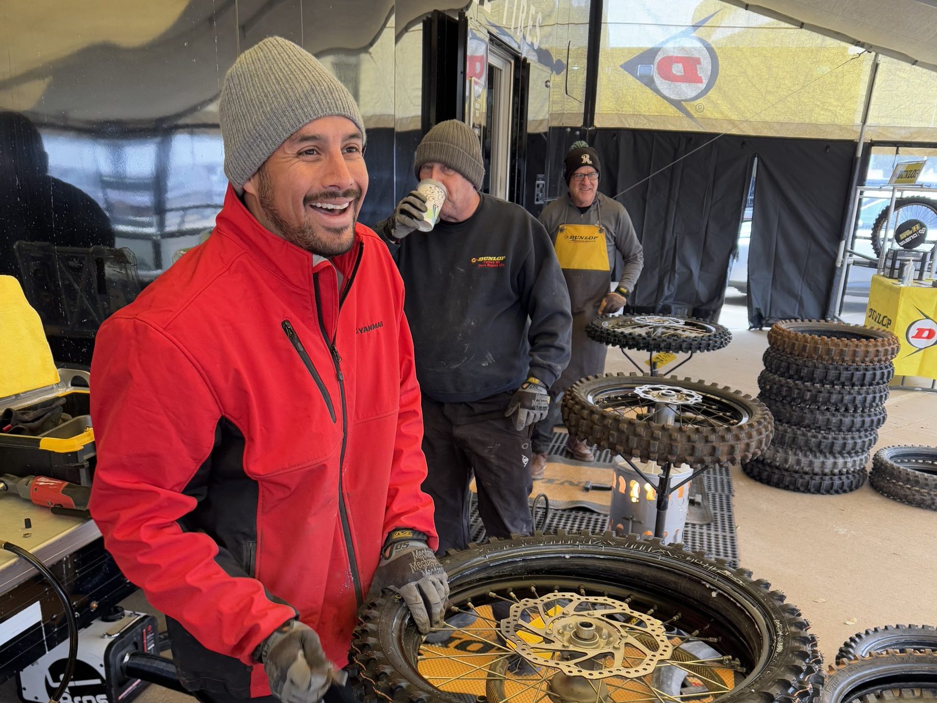 Dirt Bike Tire Change